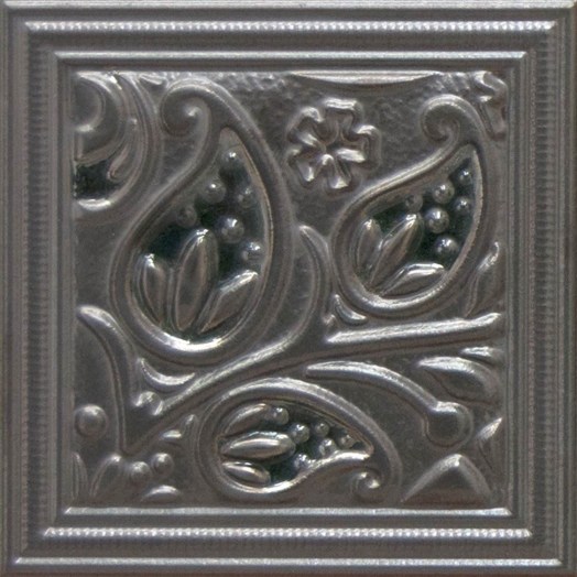 ROYAL DEKORCSEMPE TACO LULA SILVER 10X10 CM