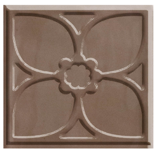 BULEVAR DEKOR TACO ALTAIR MOKA 10X10 CM