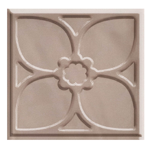 BULEVAR DEKOR TACO ALTAIR VISON 10X10 CM BÉZS