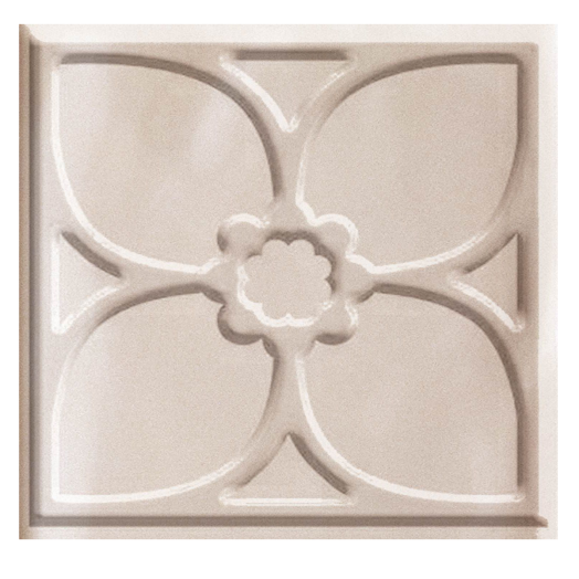 BULEVAR DEKOR TACO ALTAIR IVORY 10X10 CM