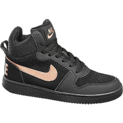 Fekete W COURT BOROUGH MID PREM.kosaras cipő