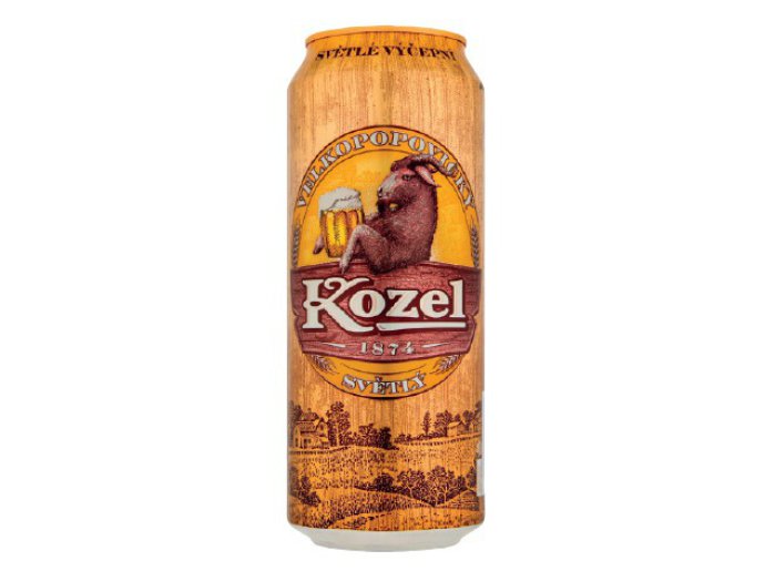 Kozel dobozos világos sör