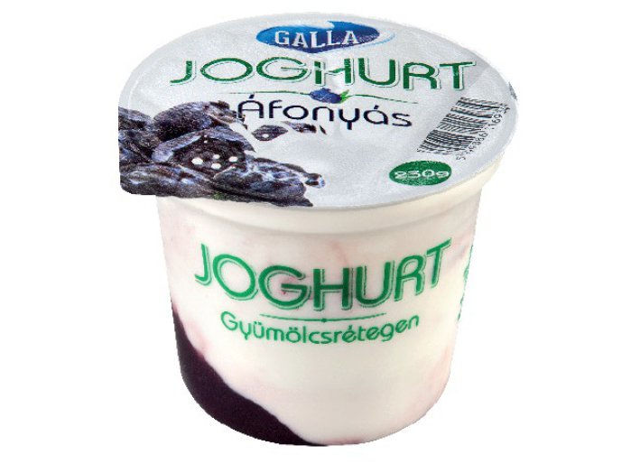 Galla gyümölcsjoghurt