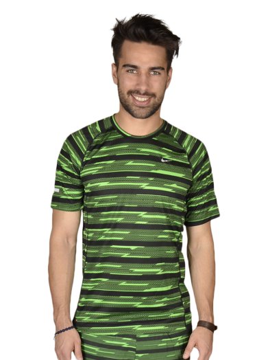 Nike Printed Miler Short-Sleeve