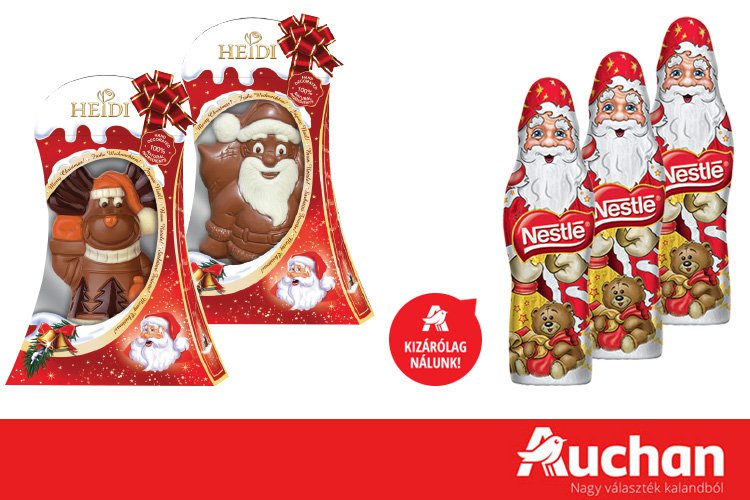 Ünnepi édességszezon az Auchanban