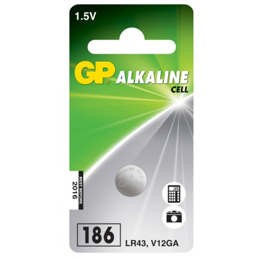 GP LÍTIUM GOMBELEM LR43