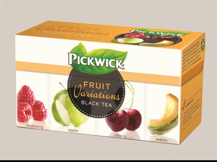 Pickwick Variációk III. fekete tea gyümölcsökkel 20x1,5 g