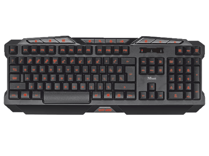 19473 GXT 280 világító gamer billentyűzet