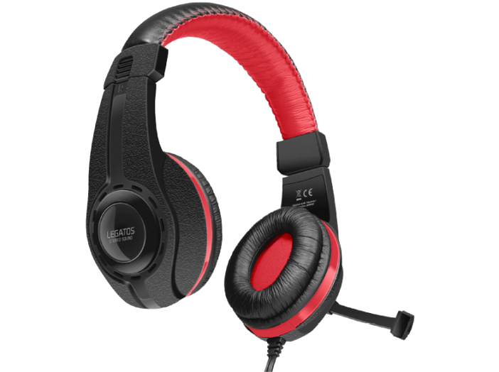860000BK LEGATOS fekete headset