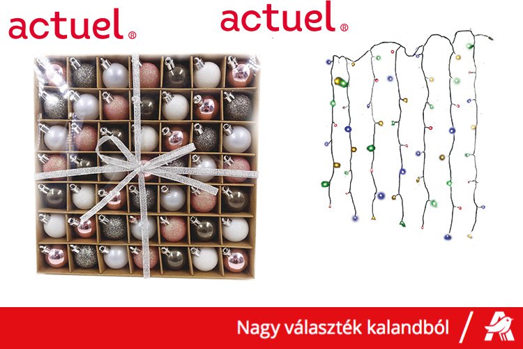 Elképesztő karácsonyi dekorációk az Auchanban