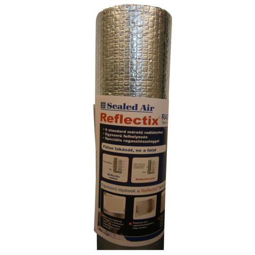 REFLECTIX HŐVISSZAVERŐ FÓLIA        0,6X5M/TEKERCS