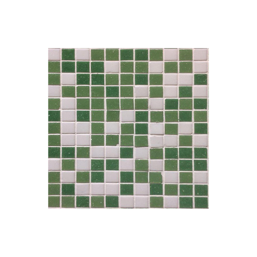ÜVEGMOZAIK CSD 32,7X32,7CM ZÖLD MIX FAGYÁLLÓ