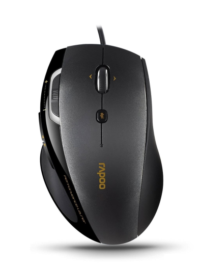 RAPOO N6200 egér fekete