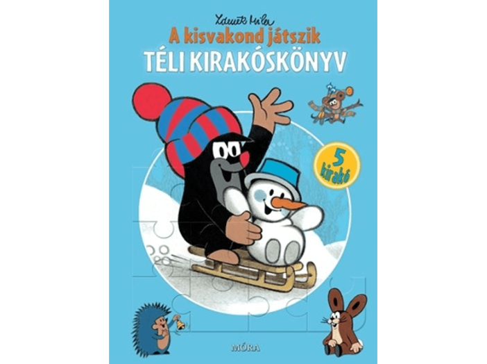 A kisvakond játszik - Téli Kirakóskönyv