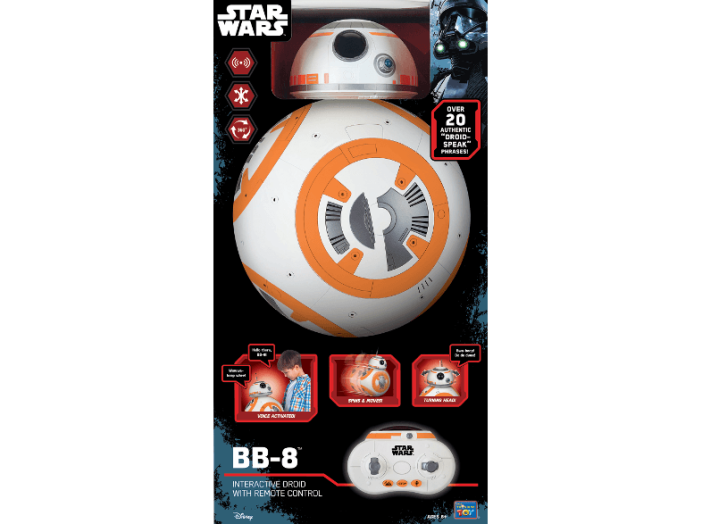 BB-8 interaktív droid - távirányítós