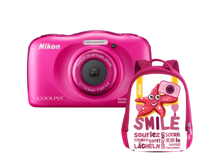 Coolpix W100 pink hátizsák Kit
