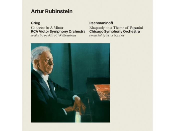 Grieg Concertos in A Minor, Rachmaninov Rhapsody on a Theme of Paganini (CD)