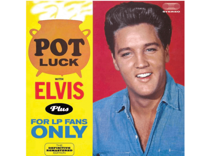 Pot Luck with Elvis/For Lp Fans Only (CD)
