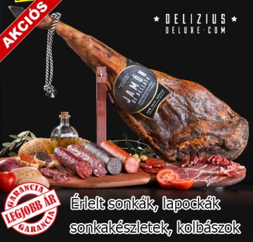 Ibériai érlelt sonkák lapockák sonkatartók most -57%