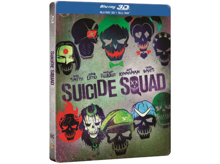 Suicide Squad - Öngyilkos osztag (limitált fémdobozos változat) (3D Blu-ray + Blu-ray)