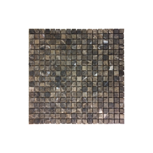 KŐMOZAIK HPG 30,5X30,5CM MATT BARNA FAGYÁLLÓ