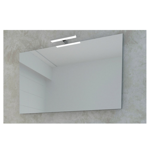 CORALLO 101 TÜKÖR VILÁGÍTÁSSAL SÖT. 100X60X2 CM                   *KAP*