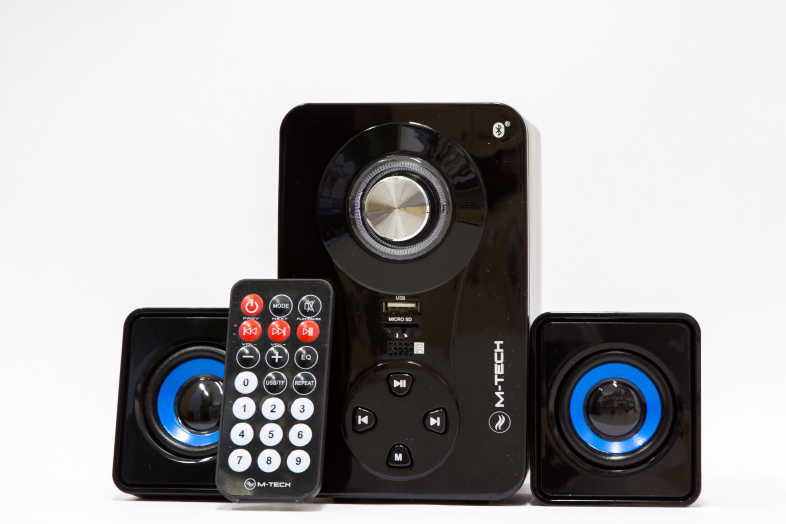 M-Tech MT-101BT bluetooth hangszóró 2.1 kék