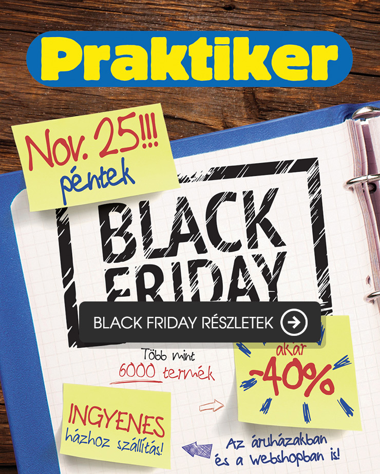 Praktiker Black Friday akció