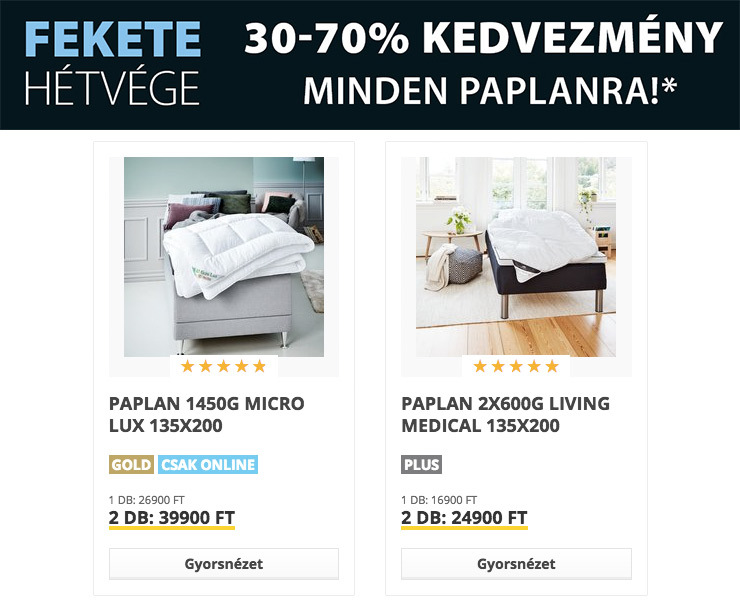 JYSK Black Friday paplan akciók
