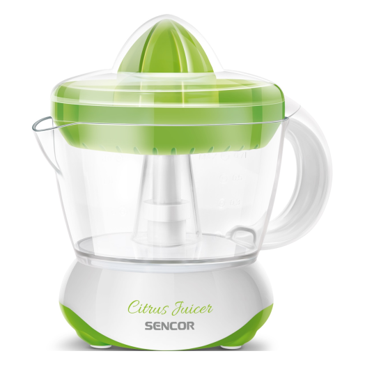 Sencor citrusfacsaró SCJ1051GR 2 féle facsarókúp, zöld