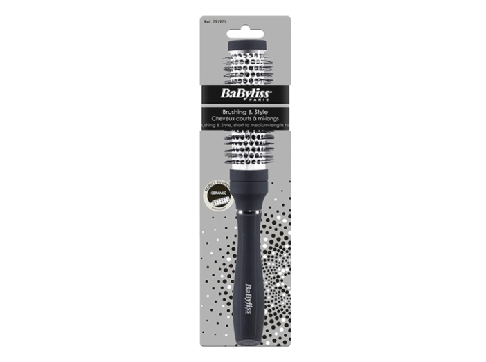 791971 Kerámiás körkefe 28 mm, rövid, félhosszú hajhoz