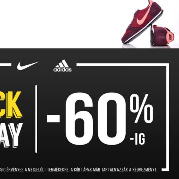 Black Friday akció a Sportfactoryban