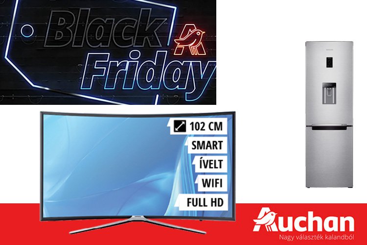 Black Friday az Auchanban: elképesztő választék, döbbenetes akciók!
