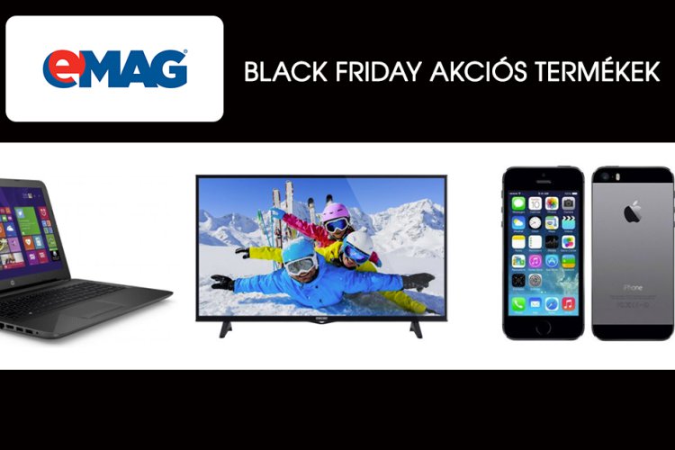 emag Black Friday őrület akár -70%