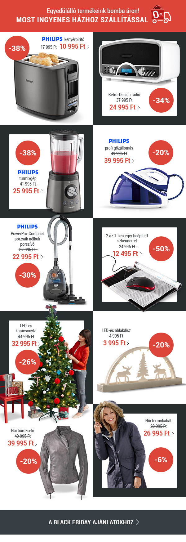 Tchibo Black Friday akciók