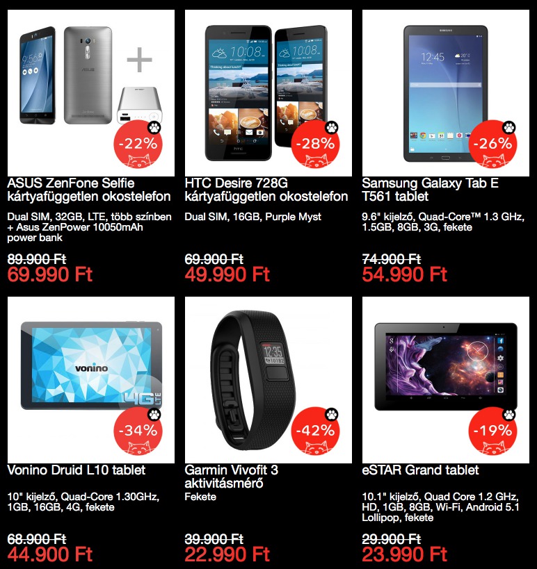 emag akciós termékek black friday második felvonás