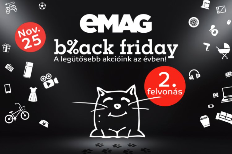 emag Black Friday akciós termékek második felvonás