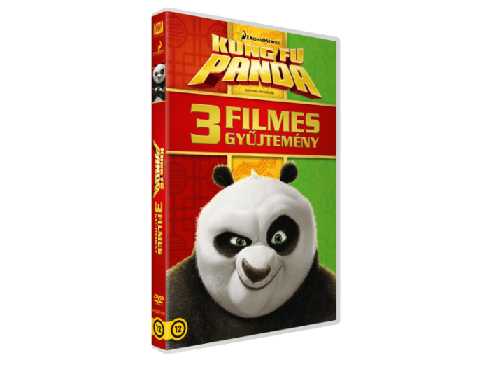 Kung Fu Panda 1-3. (DVD)
