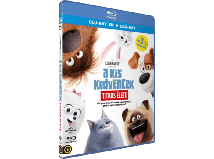 A kis kedvencek titkos élete (3D Blu-ray)