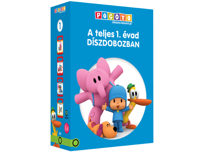 POCOYO 1-2-3-4 Díszdoboz (DVD)