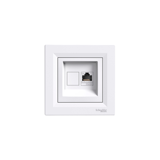 ASFORA 1XRJ45 CAT5E UTP ALJZAT      FEHÉR PEPH4300121