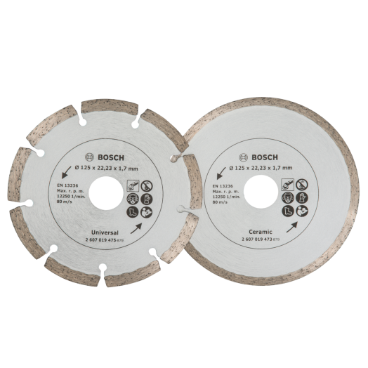 VÁGÓTÁRCSA GYÉMÁNT ÁTMÉRŐ 125 MM 2 DB