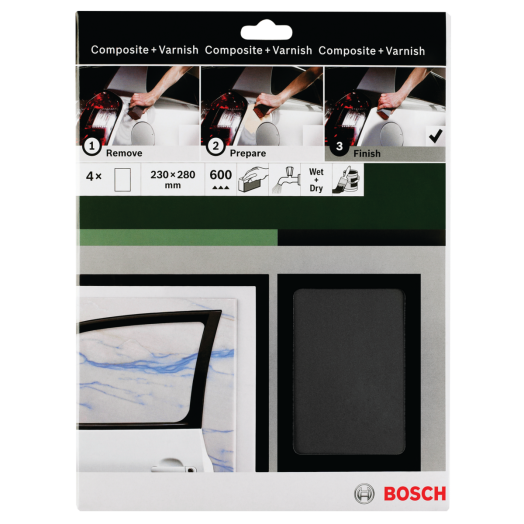 KÉZI CSISZOLÓLAPKÉSZLETEK 230X280MM RAGASZTOTT LEMEZEKHEZ+LAKKHOZ P600