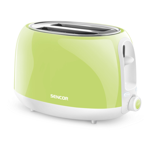 Sencor kenyérpirító STS 37GG 800 W, 2 szelet, világoszöld