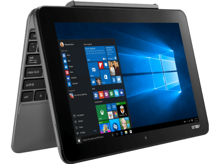 Transformer Book szürke 2in1 eszköz T101HA-GR030T (10,1/Intel Atom/4GB/128GB/Windows 10)