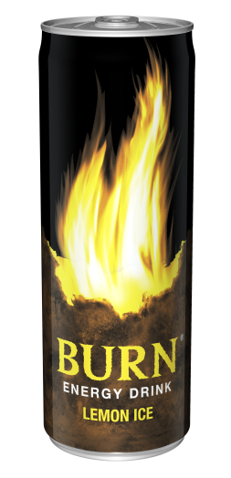 Burn Lemon energiaital 0,25 l