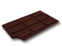 Csokoládészelet, táblás csokoládé