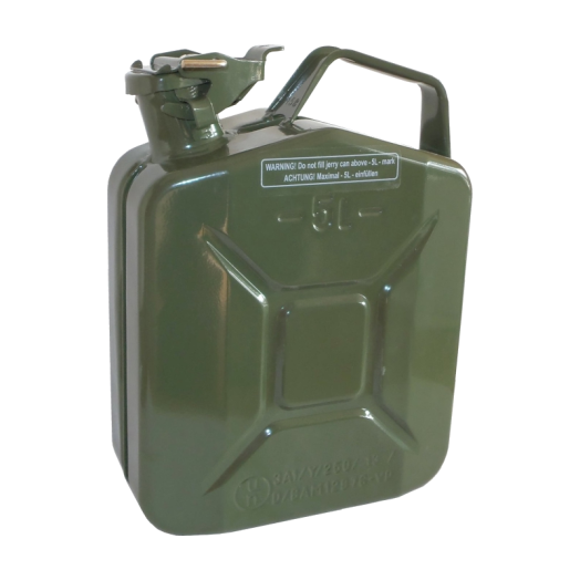 BENZINKANNA 5L FÉM MARMON