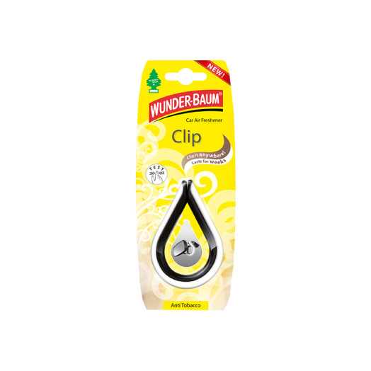 WUNDERBAUM ILLATOSÍTÓ ANTI TOBACCO CLIP