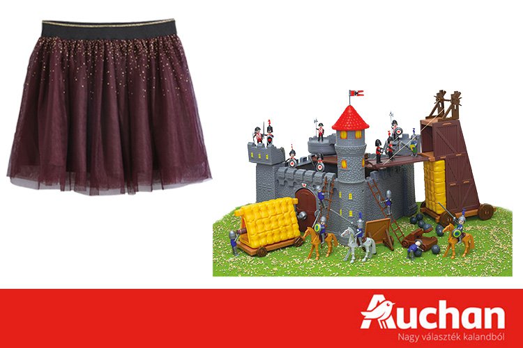 Tovább robog az Auchan játék vonata!
